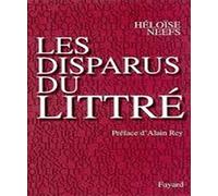 Les disparus du Littré