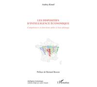 Les dispositifs d'intelligence économique: Compétences et fonctions utiles à leur pilotage