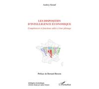 Les dispositifs d'intelligence économique Compétences et fonctions utiles à leur pilotage - Audrey Knauf - L'harmattan - broché - Etude