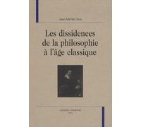 Les Dissidences De La Philosophie À L'âge Classique