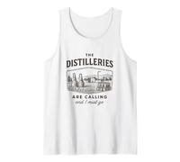 Les Distilleries m'appellent et Je Dois y Aller (Whisky) Débardeur