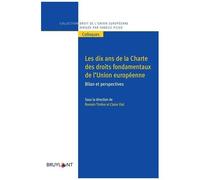 Les Dix Ans De La Charte Des Droits Fondamentaux De L'union Européenne - Bilan Et Perspectives