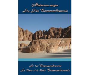 "Les Dix Commandements de DIEU donnés à travers Moïse". Double DVD (FR/PAL/COULEUR/4:3/DVD contenant 2 méditations imagées de 30min)
