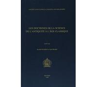 Les Doctrines De La Science De L'antiquite A L'age Classique (Fichte-Studien-Supplementa)