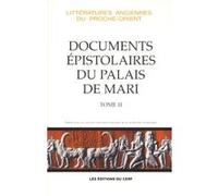 Documents épistolaires du palais de Mari, tome 2