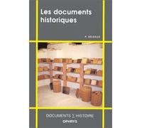Les documents historiques - Paul Delsalle - Ophrys - broché - Livre