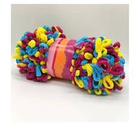 Les doigts tissent des fils, Lot de 5 pelotes de fil à tricoter et crocheter Finger Loops, 100 g, polyester multicolore(13)
