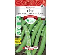 Les doigts verts Graines fèves d'Aguadulce Supersimonia Bio 30g