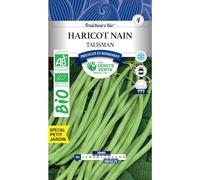 Les doigts verts Graines Haricot Nain Talisman Bio 30g