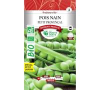Les doigts verts Graines Pois Nain Petit Provençal Bio 30g