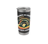 Les Dolomites Mi Chiamano Ed Io Devo Andare Funny Dolomites Gobelet isotherme en acier inoxydable double paroi