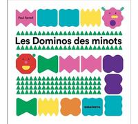 Les dominos des minots - 28 gros dominos - Paul Farrell - Amaterra - Jeux livres objets