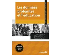 Les données probantes et l’éducation - Sihame Chkair - De Boeck Supérieur - broché - Etude