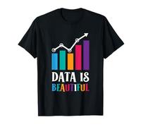 Les données sont de belles statistiques d'analyse des données statisticien T-Shirt