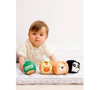 Les Dooballs - Set de 4 Balles doudous - jungle TU