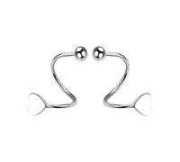 Les d'oreilles de printemps les d'oreilles de la personnalité des femmes le tempérament des d'oreilles d'amour les d'oreilles d'amour Piercings Découvertes Kits Taille Kits (A, One Size)