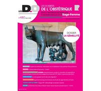 Les dossiers de l'obstétrique La gémellité, Mai 2018 - Collectif - Eska - broché - Revue