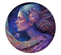 Les Douze Constellations Puzzles en Bois, KAAYEE Puzzle Bois Adulte Animaux, Puzzle Bois Forme Animaux, Wooden Puzzle Animaux Bois avec Boîte-Cadeau en Bois (Cancer, L)