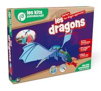 Les dragons - Kit Pandacraft dès 8 ans: Fabrique ton dragon apprivoisé !