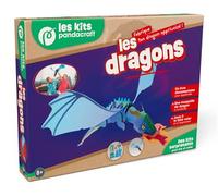 Les dragons - Kit Pandacraft dès 8 ans: Fabrique ton dragon apprivoisé !
