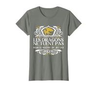 Les Dragons Ne Tuent Pas JDR D20 Cadeau Jeu De Rôle T-Shirt
