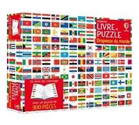 Les drapeaux du monde - Coffret livre et puzzle
