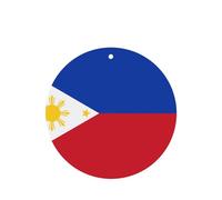 Les draps parfumés drapeau des Philippines peuvent être utilisés pour la décoration ou pour rafraîchir l'air dans les chambres, armoires,