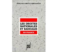 Les Droites nationales et radicales en France. Répertoire critique