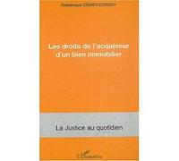 Les droits de l'acquereur d'un bien immobilier Frédérique Cohet-Cordey (Auteur)