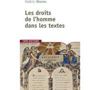 Les Droits de l'homme et philosophie Frédéric Worms (Auteur)