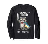Les Droits des Personnes handicapées ou Les Combats, Dessin animé Racoon Hero Racoon Manche Longue