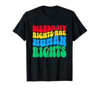 Les droits des personnes handicapées sont des droits de l'homme Mois de la fierté des T-Shirt