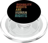 Les Droits des Personnes handicapées sont des Droits de l'homme Sensibilisation aux handicaps PopSockets PopGrip pour MagSafe