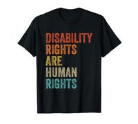 Les Droits des Personnes handicapées sont des Droits de l'homme Sensibilisation aux handicaps T-Shirt