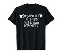 Les droits des personnes handicapées sont des droits humains - Une déclaration puissante T-Shirt