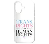 Les Droits des Personnes Trans sont des Droits Humains LGBTQ+ Pride Equality Coque pour iPhone 17