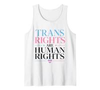 Les Droits des Personnes Trans sont des Droits Humains LGBTQ+ Pride Equality Débardeur