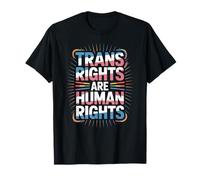 Les Droits des Personnes Trans sont des Droits Humains - Pride LGBT Ally Pride T-Shirt