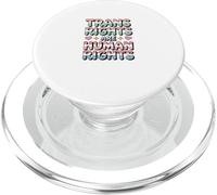 Les Droits des Trans sont Une fierté des Droits Humains PopSockets PopGrip pour MagSafe