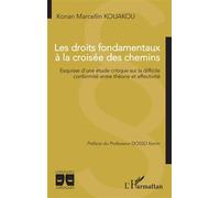 Les droits fondamentaux à la croisée des chemins Esquisse d'une étude critique sur la difficile conformité entre théorie et effectivité - Konan Marcellin Kouakou - L'harmattan - broché - Etude