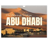 Les dunes dans le désert d'Abu Dhabi (calendrier mural 2026 DIN A4 paysage) calendrier mensuel CALVENDO