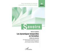 Les dynamiques temporelles en formation - Philippe Carré - L'harmattan - broché - Revue