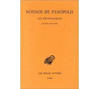 Les Dyonisiaques, tome 9 : Chants XXV-XXIX