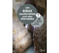 Les eaux souterraines sont-elles éternelles ? Jean Margat (Auteur), Thierry Ruf (Auteur)
