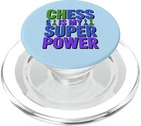 Les ÉCHECS Amusants sont Mon Super Pouvoir PopSockets PopGrip pour MagSafe
