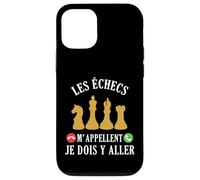 Les Échecs m'appelle échiquier Joueur d'Échecs Chess Drôle Coque pour iPhone 12/12 Pro