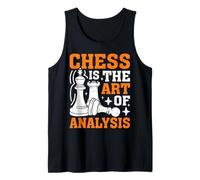 Les échecs sont l'art de l'analyse - Vintage Chess Lover Débardeur