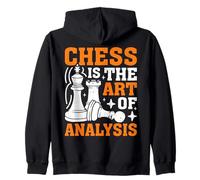 Les échecs sont l'art de l'analyse - Vintage Chess Lover Sweat à Capuche