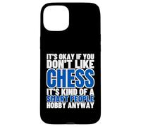 Les échecs sont pour Les Gens intelligents Joueur d'échecs Amusant Coque pour iPhone 15 Plus