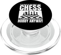 Les échecs sont pour Les Gens intelligents Joueur d'échecs Amusant PopSockets PopGrip pour MagSafe